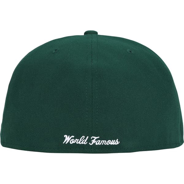 Supreme Breast Cancer Awareness Box Logo New Era - Dark Green (front)