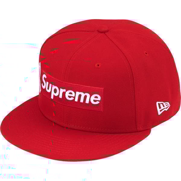 Supreme Breast Cancer Awareness Box Logo New Era - Red (front)