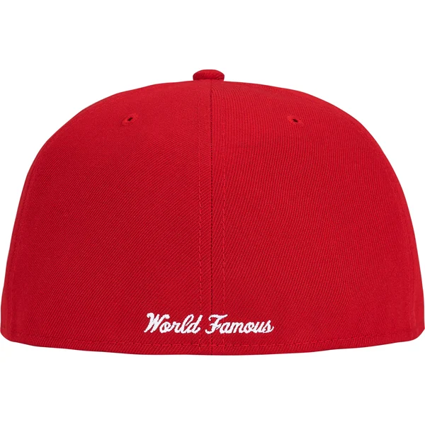 Supreme Breast Cancer Awareness Box Logo New Era - Red (front)