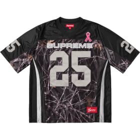 Supreme Breast Cancer Awareness Football Jersey Black