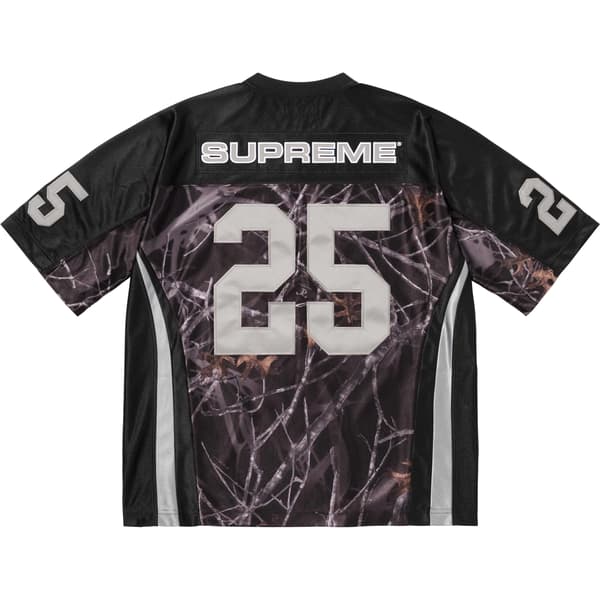 Supreme Breast Cancer Awareness Football Jersey - Black (front)