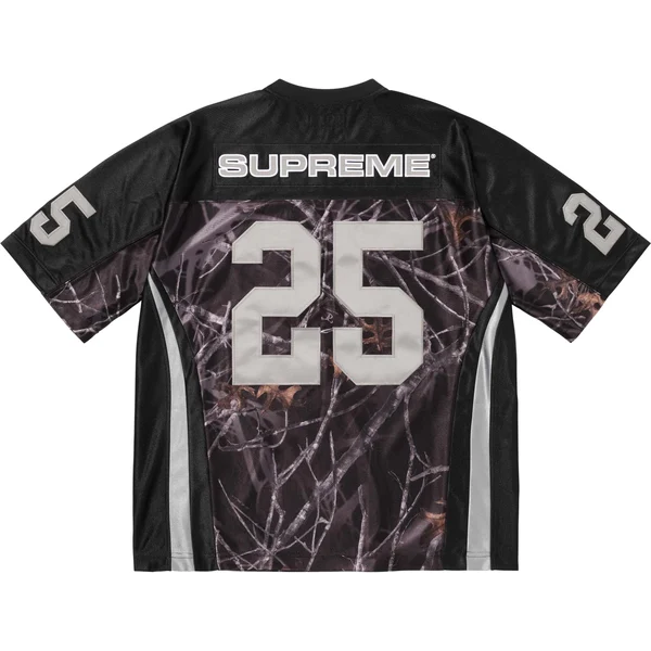 Supreme Breast Cancer Awareness Football Jersey - Black (front)