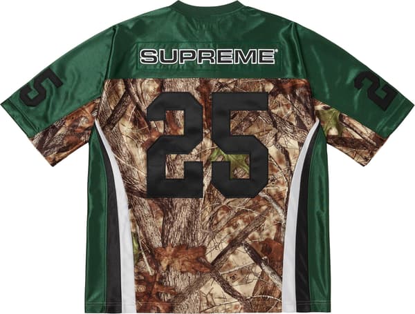 Supreme Breast Cancer Awareness Football Jersey - Green (front)