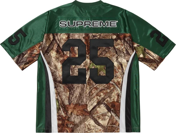 Supreme Breast Cancer Awareness Football Jersey - Green (front)