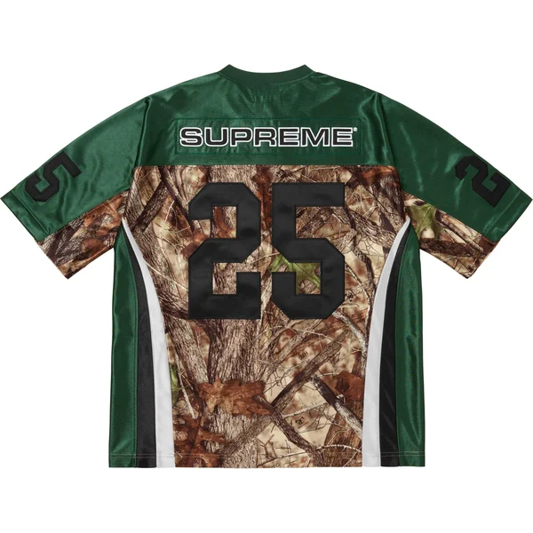 Supreme Breast Cancer Awareness Football Jersey - Green (front)