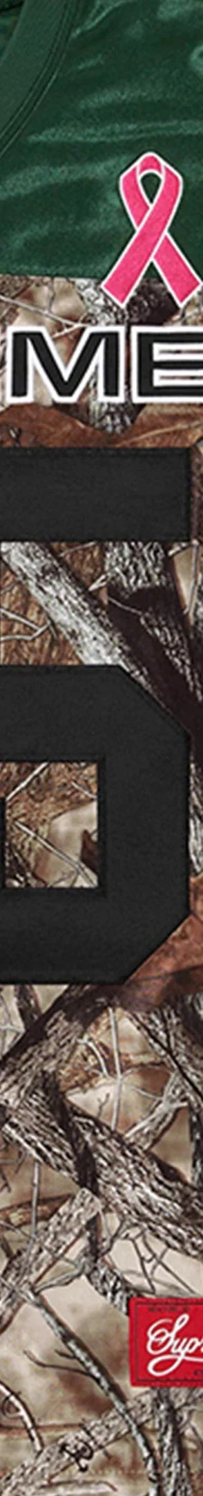 Supreme Breast Cancer Awareness Football Jersey - Green (front)