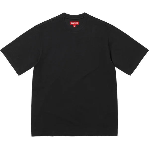 Supreme Brushed Arc S/S Top - Black (front)