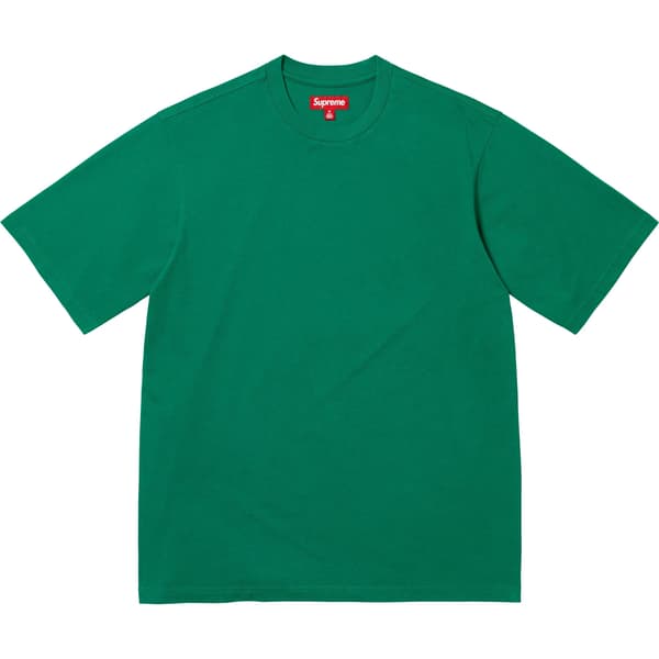 Supreme Brushed Arc S/S Top - Green (front)