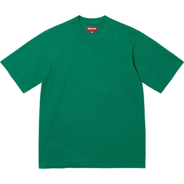 Supreme Brushed Arc S/S Top - Green (front)