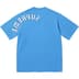 Supreme Brushed Arc S/S Top - Light Royal (front)