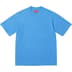 Supreme Brushed Arc S/S Top - Light Royal (front)