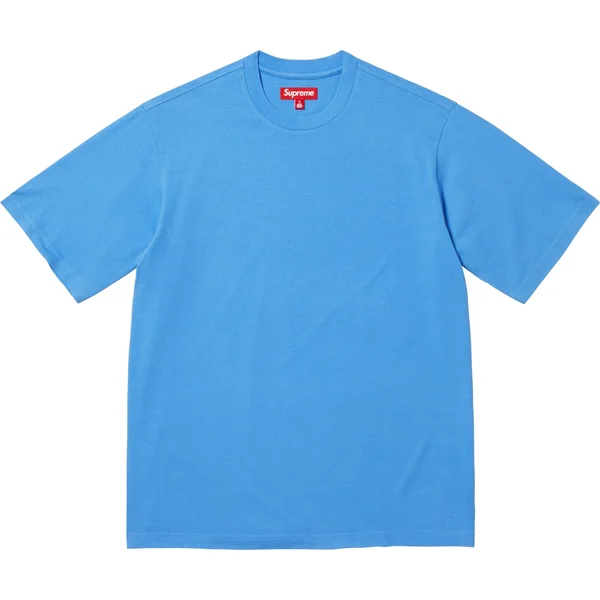 Supreme Brushed Arc S/S Top - Light Royal (front)
