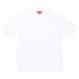 Supreme Brushed Arc S/S Top - White (front)