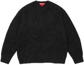 Supreme Brushed Mohair Sweater Black