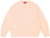 Supreme Brushed Mohair Sweater - Light Pink (front)