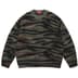 Supreme Brushed Mohair Sweater - Tiger Camo (front)