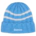 Supreme Brushed Stripe Beanie - Light Blue (front)