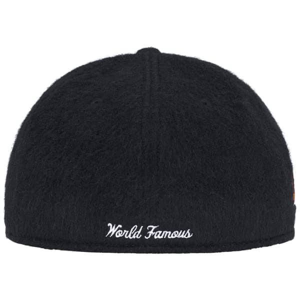 Supreme Brushed Wool Box Logo New Era - Black (front)