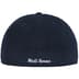 Supreme Brushed Wool Box Logo New Era - Navy (front)