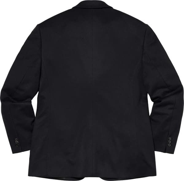 Supreme Brushed Wool Suit - Black (front)