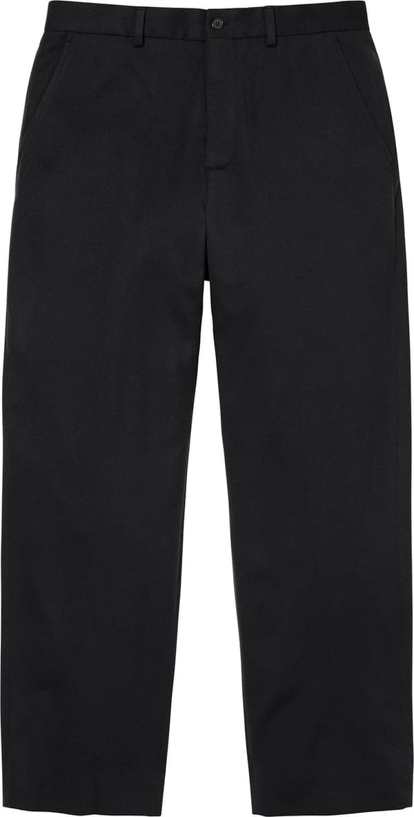 Supreme Brushed Wool Suit - Black (front)