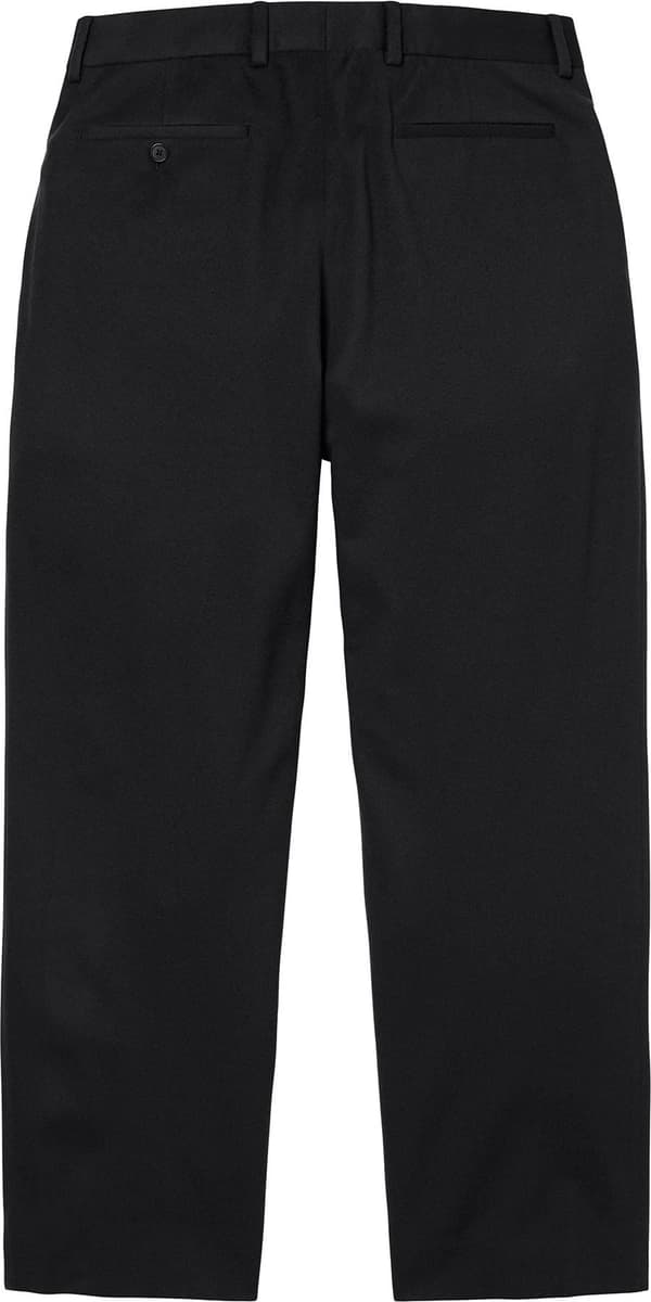 Supreme Brushed Wool Suit - Black (front)