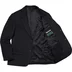 Supreme Brushed Wool Suit - Black (front)