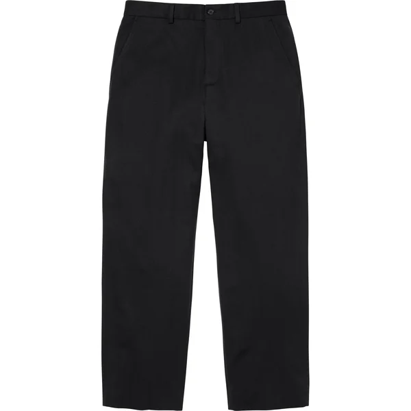 Supreme Brushed Wool Suit - Black (front)