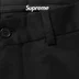 Supreme Brushed Wool Suit - Black (front)