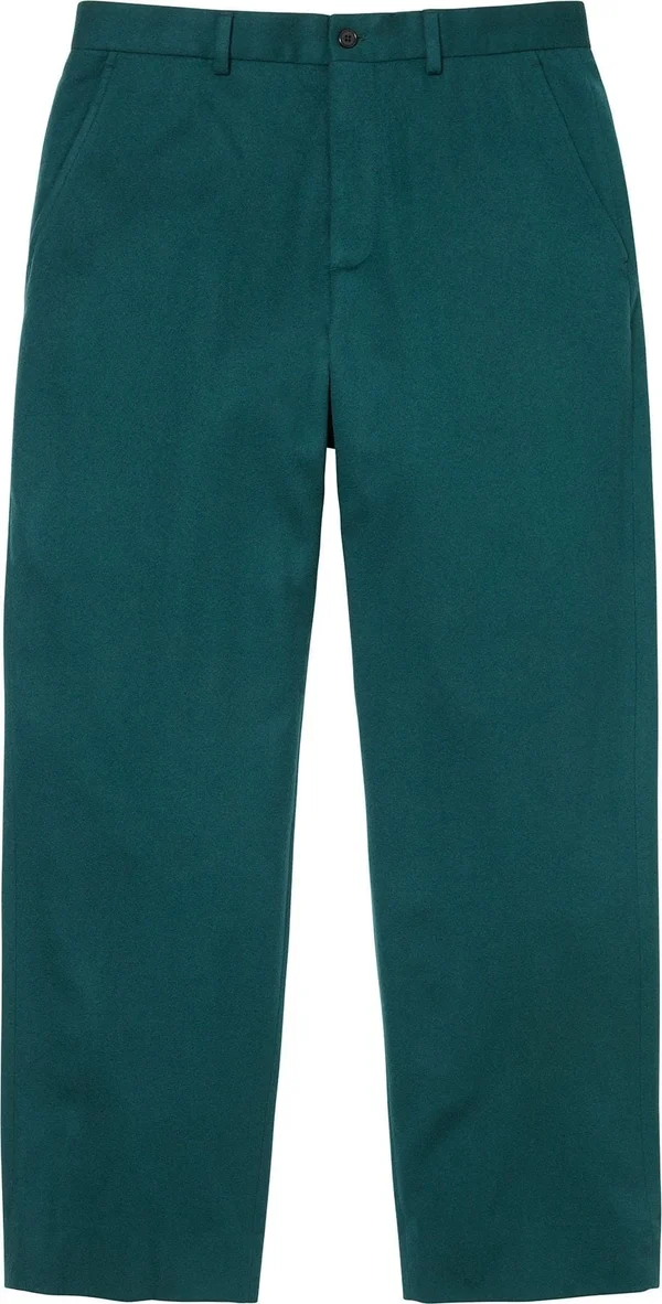 Supreme Brushed Wool Suit - Teal (front)