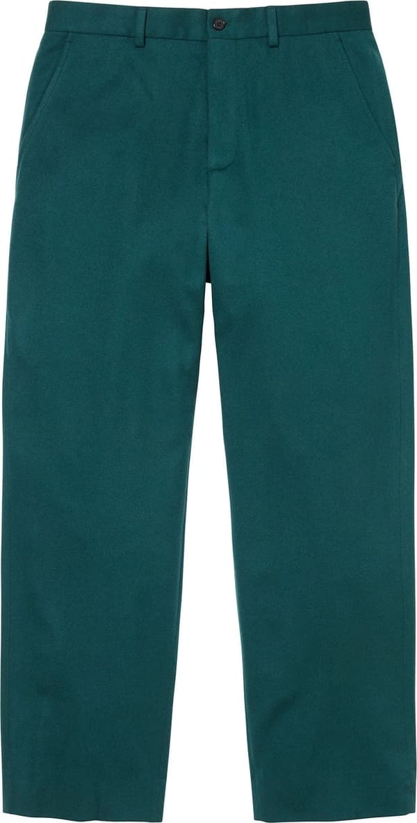 Supreme Brushed Wool Suit - Teal (front)