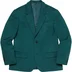 Supreme Brushed Wool Suit - Teal (front)