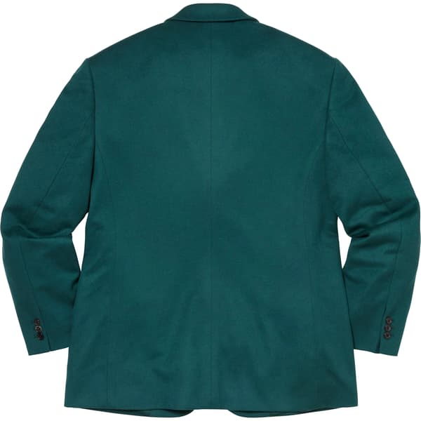 Supreme Brushed Wool Suit - Teal (front)