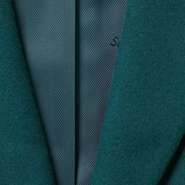 Supreme Brushed Wool Suit - Teal (front)