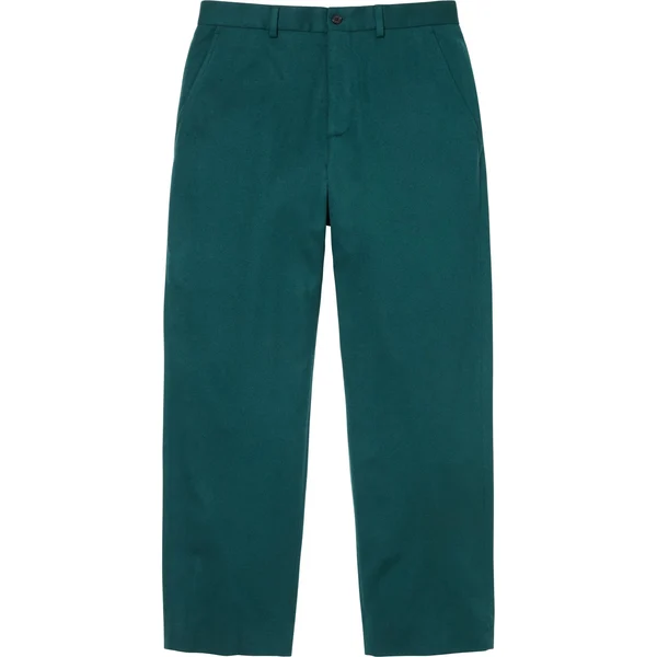 Supreme Brushed Wool Suit - Teal (front)