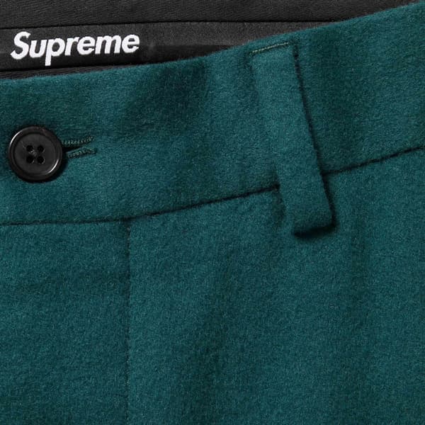 Supreme Brushed Wool Suit - Teal (front)