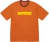 Supreme Bubble S/S Top - Orange (front)