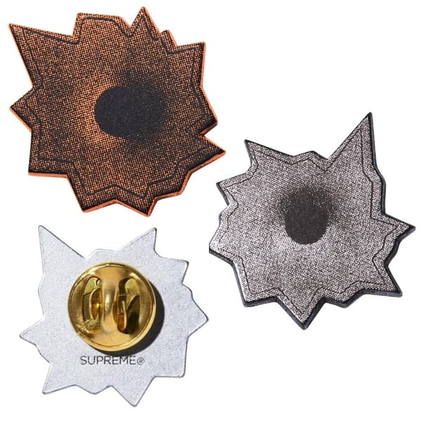Supreme Bullet Hole Pin - Product Image