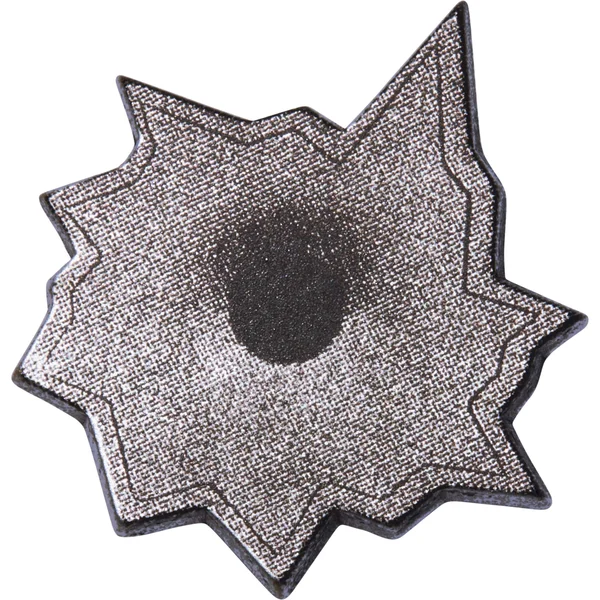 Supreme Bullet Hole Pin - Black (front)