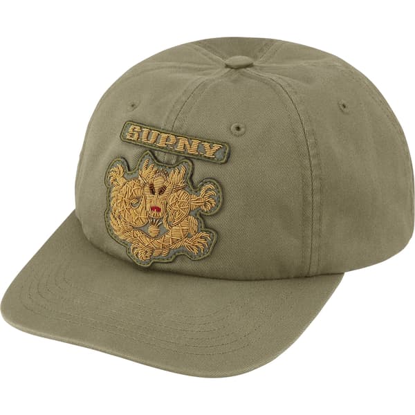 Supreme Bullion Dragon 6-Panel - Olive (front)