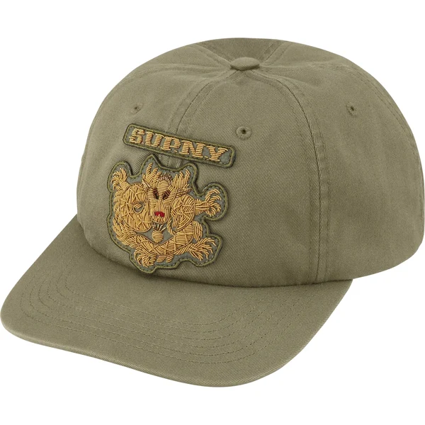 Supreme Bullion Dragon 6-Panel - Olive (front)