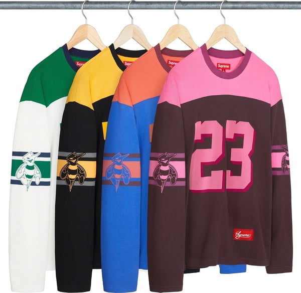 Supreme Bumblebee L/S Football Top - Product Image