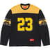 Supreme Bumblebee L/S Football Top - Black (front)