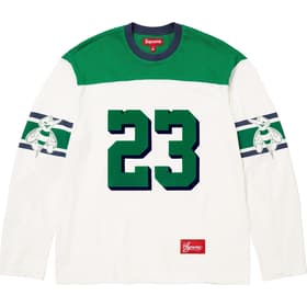 Supreme Bumblebee L/S Football Top White