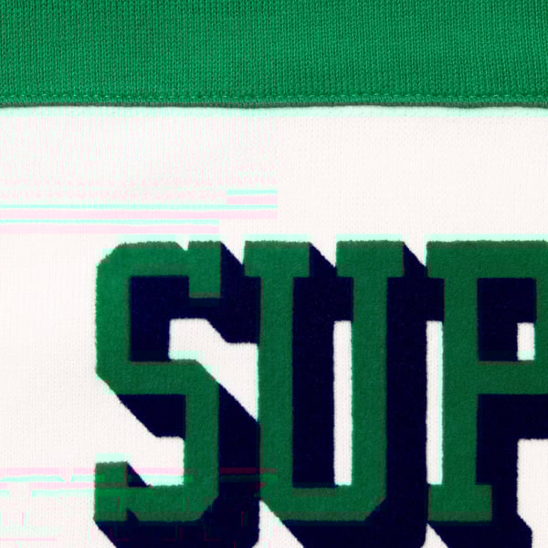 Supreme Bumblebee L/S Football Top - White (front)