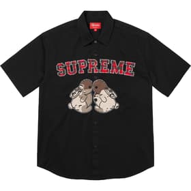 Supreme Bunnies S/S Work Shirt Black