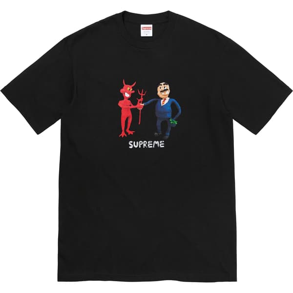 Supreme Business Tee - Black (front)