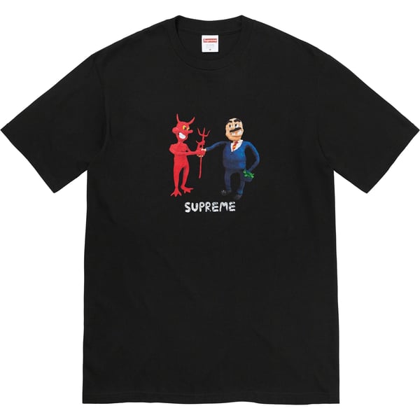 Supreme Business Tee - Black (front)
