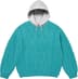 Supreme Cable Hooded Sweater - Teal (front)