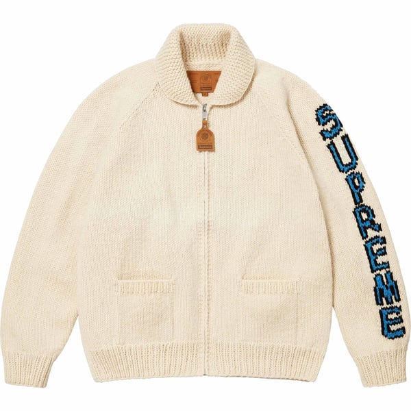 Supreme Camacho Cowichan Sweater - Natural (front)
